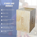 3 IN 1 Wood Plyo Games Plyometric Jump Box-10