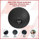 20kg Tyre Thread Slam Ball Dead Ball Medicine Ball for Gym Fitness-3