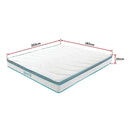 King 20cm Hybrid Mattress – Memory Foam and Innerspring Support-12