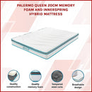 Queen 20cm Hybrid Mattress – Memory Foam and Innerspring Support-3