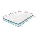 Queen 20cm Hybrid Mattress – Memory Foam and Innerspring Support-12