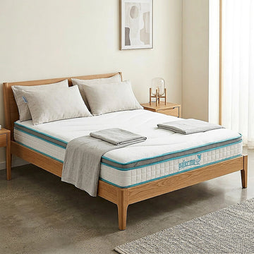 Queen 20cm Hybrid Mattress – Memory Foam and Innerspring Support - 0