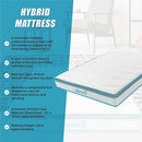 Double 20cm Hybrid Mattress – Memory Foam and Innerspring Support-10