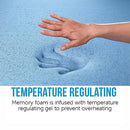 King Single 25cm Gel Memory Foam Mattress – Dual-Layered Comfort with CertiPUR-US® Certified Foam-7