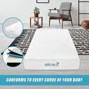 King Single 25cm Gel Memory Foam Mattress – Dual-Layered Comfort with CertiPUR-US® Certified Foam-9