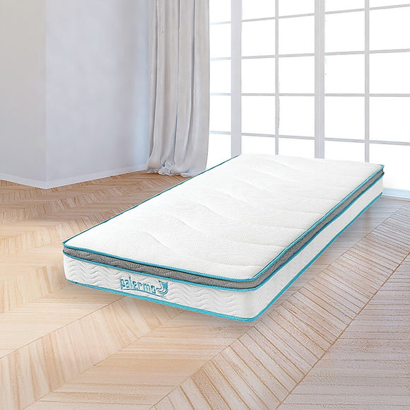 King Single 20cm Hybrid Mattress – Memory Foam and Innerspring Support
