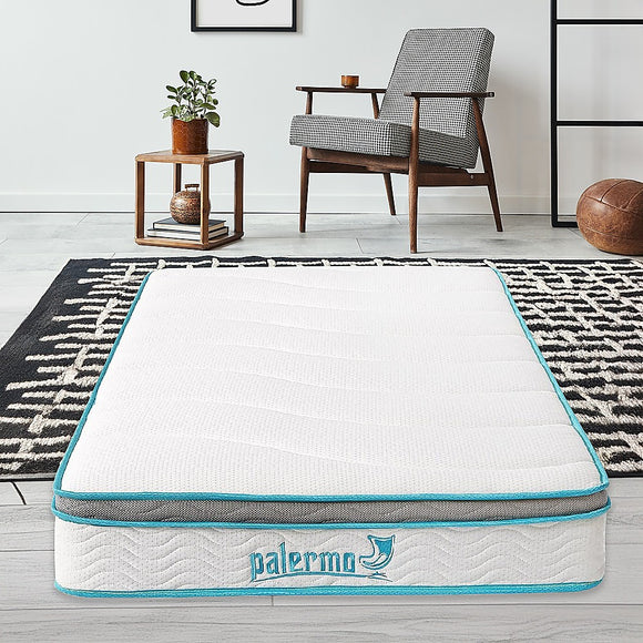King Single 20cm Hybrid Mattress – Memory Foam and Innerspring Support