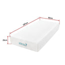 Single 25cm Gel Memory Foam Mattress – Dual-Layered Comfort with CertiPUR-US® Certified Foam-12