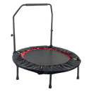 Mini Rebounder Trampoline With Handle Rail-1