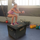 3 IN 1 Black Wood Plyo Games Plyometric Jump Box-2