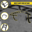 Wall Mounted Multi Grip Chin Up Bar Upper Body Training-8