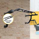 Wall Mounted Multi Grip Chin Up Bar Upper Body Training-6