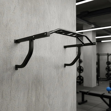 Wall Mounted Multi Grip Chin Up Bar – Heavy Duty Pull Up Station for Upper Body Training - 0