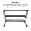 3 Tier Dumbbell Rack for Dumbbell Weights Storage-9