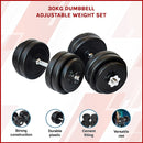 30KG Dumbbell Adjustable Weight Set-3