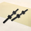 45cm - 1 Pair Dumbbell Bar 25mm Diameter - PVC Coated Dumbell Handle-5