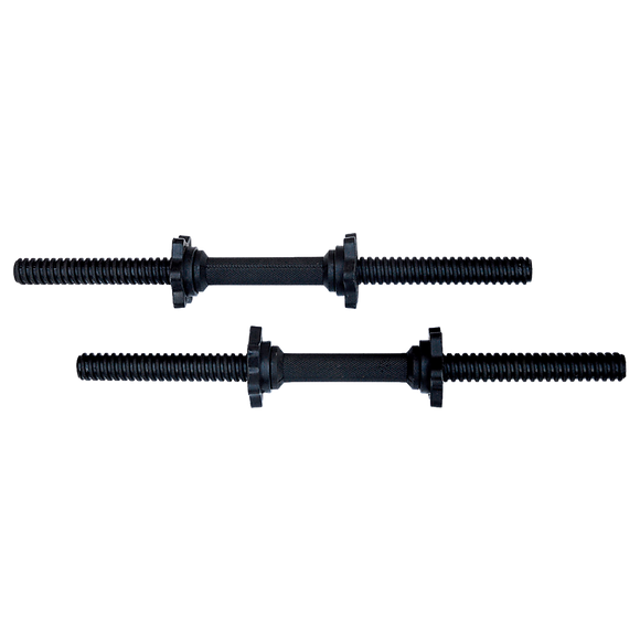 45cm - 1 Pair Dumbbell Bar 25mm Diameter - PVC Coated Dumbell Handle