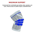 Full Knee Support Brace Knee Protector Small-11