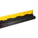 3pcs 2-Cable Rubber Electrical Wire Cover Heavy Duty Protector Dual Channel-14