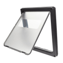 Pet Cat Dog Safe Security Flap Locking Door-1