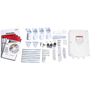 1000KG 10W Solar Double Swing Auto Motor Remote Gate Opener-5