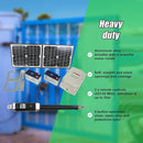 500KG 20W Solar Single Swing Auto Motor Remote Gate Opener-10