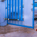 500KG 10W Solar Single Swing Auto Motor Remote Gate Opener-8