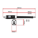 500KG 10W Solar Single Swing Auto Motor Remote Gate Opener-13