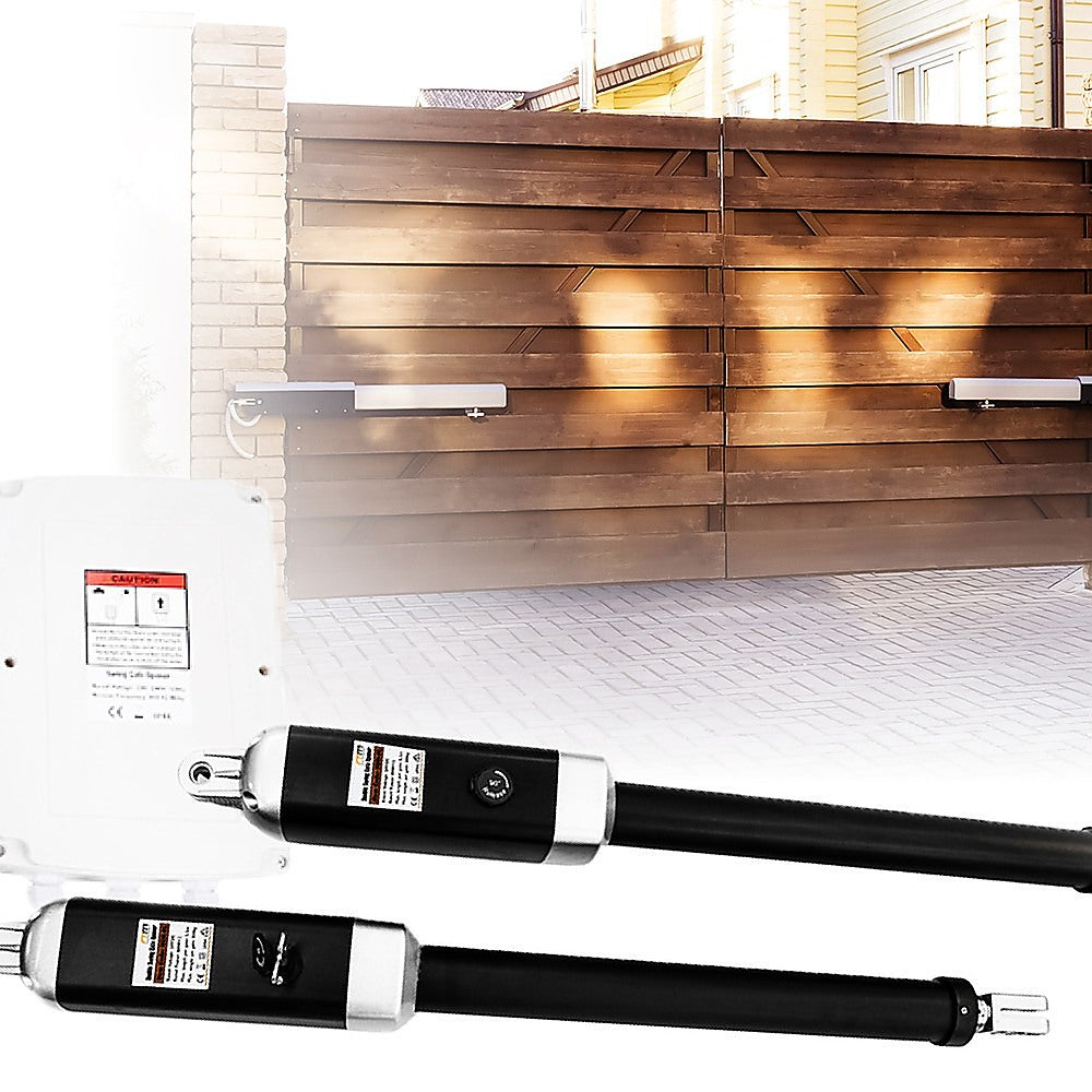 1000KG Double Swing Auto Motor Remote Gate Opener - 0