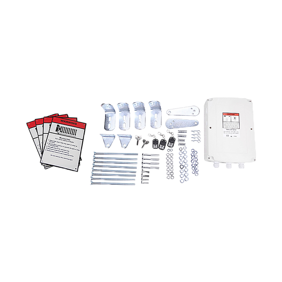 1200KG 20W Solar Double Swing Auto Motor Remote Gate Opener