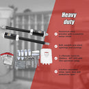 1200KG 20W Solar Double Swing Auto Motor Remote Gate Opener-11