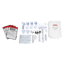 1200KG 10W Solar Double Swing Auto Motor Remote Gate Opener-10