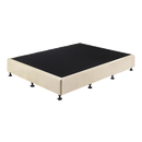 Palermo Queen Ensemble Bed Base Platinum Natural Sand Linen Fabric-8