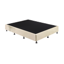 Palermo King Single Ensemble Bed Base Platinum Natural Sand Linen Fabric-1