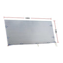 4.6m Caravan Privacy Screen Side Sunscreen Sun Shade for 16' Roll Out Awning-8