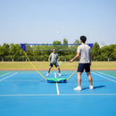 Folding Portable Badminton Combo Set Volleyball Net Outdoor Sports-2