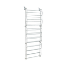 36 Pair Shoe Holder Organiser Over The Door Hanging Shelf Rack Storage Hook-1