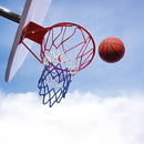 Pro Size Wall Mounted Basketball Hoop Ring Goal Net Rim Dunk Shooting Outdoor-5