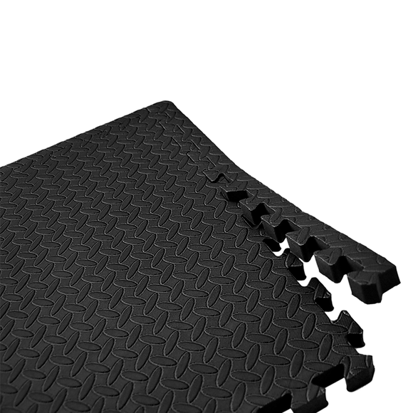 12 Tiles EVA Rubber Foam Gym Mat 60cm x 60cm 2.5cm Fitness Flooring