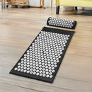 Massage Acupressure Yoga Mat With Pillow Sit Mats Cut Pain Stress Soreness-3