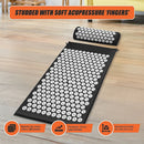 Massage Acupressure Yoga Mat With Pillow Sit Mats Cut Pain Stress Soreness-8