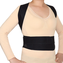 Lower Back Brace Unisex Posture Corrector Lumbar Support - Medium-4