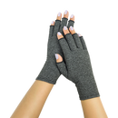 Arthritis Gloves Compression Joint Finger Hand Wrist Support Brace - Large-5