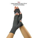 Arthritis Gloves Compression Joint Finger Hand Wrist Support Brace - Large-12