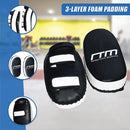 MMA Kick Boxing Pads Curved Strike Shield Punching Bag Focus Arm Muay Thai-7