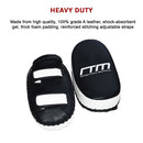 MMA Kick Boxing Pads Curved Strike Shield Punching Bag Focus Arm Muay Thai-10