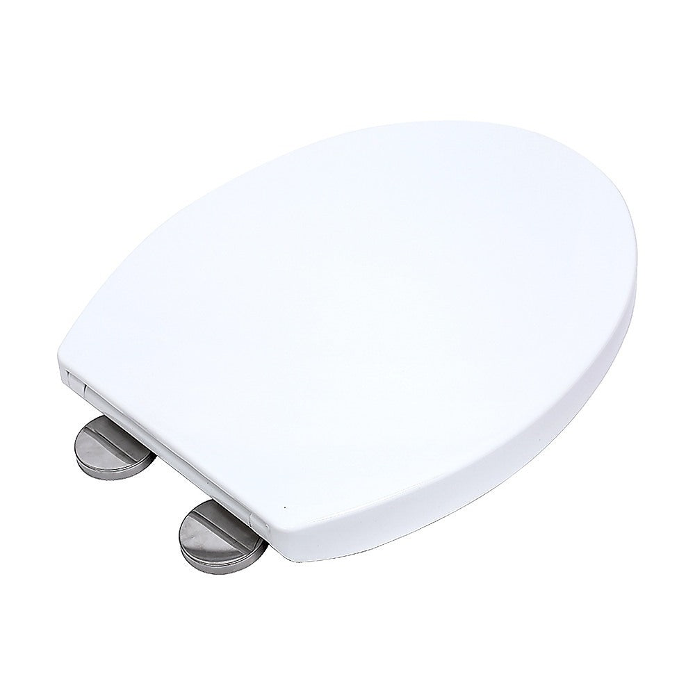 Quick Release Soft Close Toilet Seat White Bathroom Heavy Duty