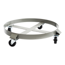 Drum Dolly 450kg 55 Gallon w Swivel Casters Heavy Duty Steel Frame Non Tipping-1
