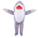 Shark Fancy Dress Fan Inflatable Costume  Suit-4