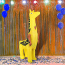 Giraffe Fancy Dress Fan Inflatable Costume Suit-2